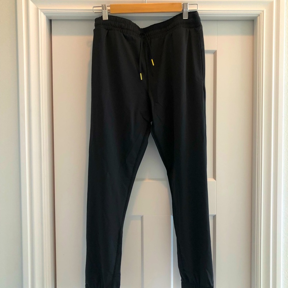 Zyia Gold zipper Joggers